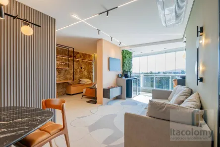 Apartamento com 1 Quarto para alugar, 70m² no Dezoito do Forte Empresarial/Alphaville., Barueri