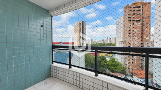 Apartamento com 3 Quartos para alugar, 92m² no Tamarineira, Recife