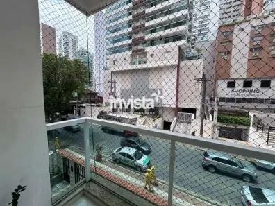 Apartamento com 3 Quartos à venda, 120m² no Gonzaga, Santos