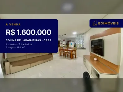 Casa com 4 Quartos à venda, 184m² no Colina de Laranjeiras, Serra