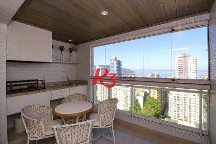 Apartamento com 3 Quartos à venda, 232m² no Aparecida, Santos