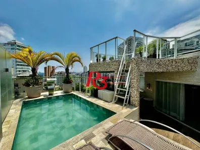 Cobertura com 2 Quartos à venda, 289m² no Ponta da Praia, Santos