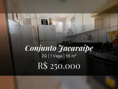Apartamento com 2 Quartos à venda, 55m² no Conjunto Jacaraípe, Serra