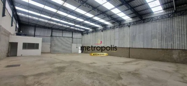 Galpão/Depósito/Armazém para alugar, 500m² no Parque João Ramalho, Santo André