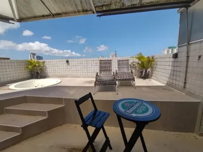 Apartamento com 3 Quartos para alugar, 147m² no Vila Mathias, Santos
