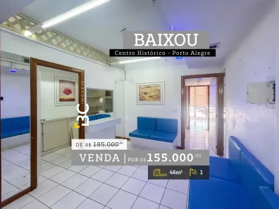 Sala Comercial à venda, 46m² no Centro Histórico, Porto Alegre