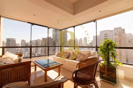 Apartamento com 3 Quartos à venda, 210m² no Indianópolis, São Paulo
