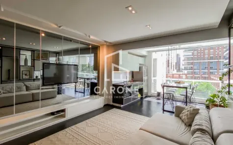 Apartamento com 1 Quarto para alugar, 68m² no Vila Nova Conceição, São Paulo