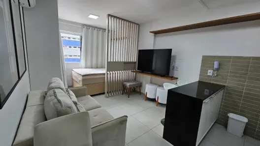 Apartamento com 1 Quarto para alugar, 28m² no Boa Viagem, Recife
