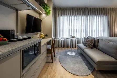 Apartamento com 1 Quarto para alugar, 25m² no Sumaré, São Paulo