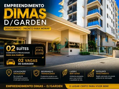 com 2 Quartos à venda, 81m² no Córrego Grande, Florianópolis