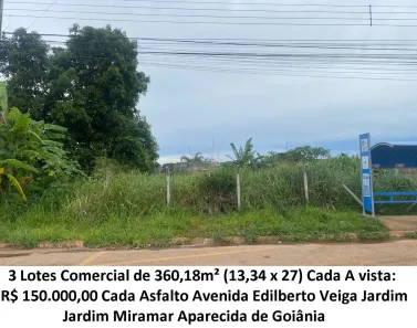 Lote/Terreno à venda, 360m² no Jardim Miramar, Aparecida de Goiânia