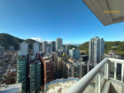 Apartamento com 3 Quartos para alugar, 123m² no Canto do Forte, Praia Grande