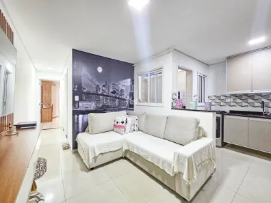 Apartamento com 2 Quartos à venda, 50m² no Vila Metalúrgica, Santo André