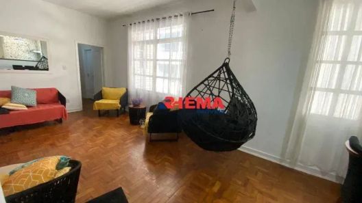 Apartamento com 2 Quartos à venda, 95m² no Gonzaga, Santos
