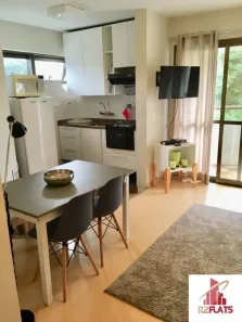 Flat com 1 Quarto para alugar, 48m² no Bela Vista, São Paulo