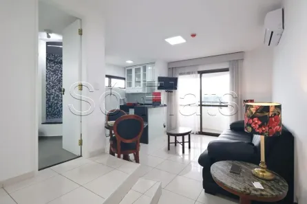 Flat com 1 Quarto para alugar, 48m² no Bela Vista, São Paulo