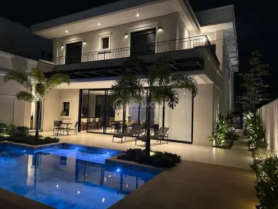 Casa de Condomínio com 4 Quartos para alugar, 563m² no Loteamento Mont Blanc Residence, Campinas