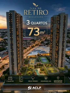 Apartamento com 3 Quartos à venda, 73m² no Ilha do Retiro, Recife