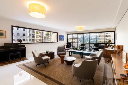 Apartamento com 4 Quartos para venda ou aluguel, 290m² no Santa Cecília, São Paulo
