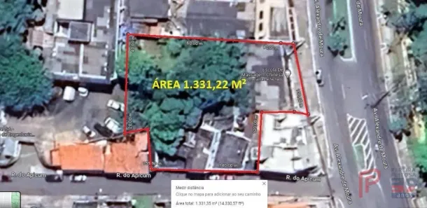Lote/Terreno à venda, 1331m² no Apicum, São Luís