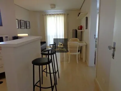 Flat com 1 Quarto para alugar, 45m² no Itaim Bibi, São Paulo