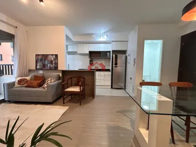 Apartamento com 1 Quarto para alugar, 52m² no Alphaville Centro Industrial e Empresarial/Alphaville., Barueri