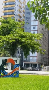 Apartamento com 1 Quarto para alugar, 55m² no José Menino, Santos