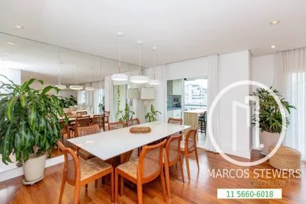 Apartamento com 4 Quartos à venda, 171m² no Santo Amaro, São Paulo