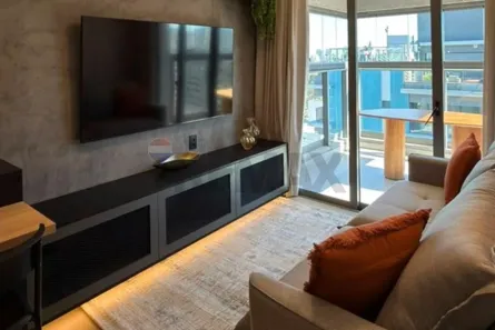 Apartamento com 1 Quarto para alugar, 49m² no Indianópolis, São Paulo