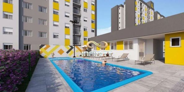Apartamento com 2 Quartos à venda, 48m² no Novo Mundo, Gravataí