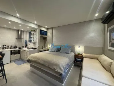 Apartamento com 1 Quarto à venda, 34m² no Pitangueiras, Guarujá