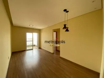 Apartamento com 2 Quartos para alugar, 63m² no Campestre, Santo André
