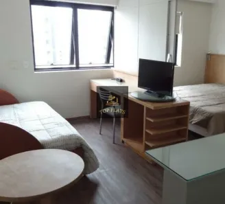 Flat com 1 Quarto para alugar, 30m² no Indianópolis, São Paulo