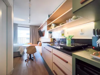 Apartamento com 1 Quarto para venda ou aluguel, 25m² no Sumarezinho, São Paulo