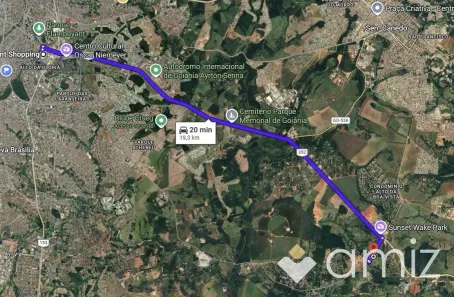 Lote/Terreno à venda, 1000m² no Residencial Aurora das Mansões, Senador Canedo