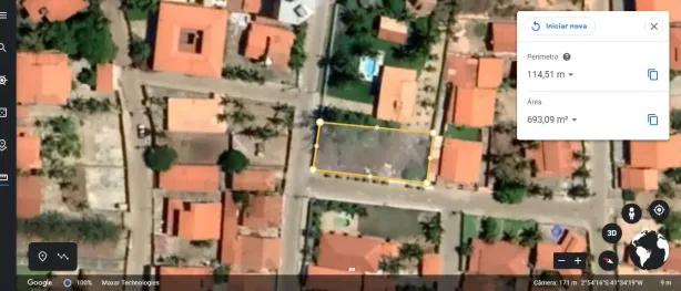 Lote/Terreno à venda, 690m² no Coqueiro, Luís Correia