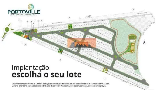 Lote/Terreno à venda, 300m² no Betel, Paulínia