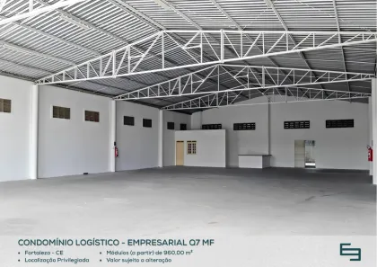 Galpão/Depósito/Armazém para alugar, 960m² no Cajazeiras, Fortaleza