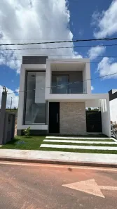 Casa de Condomínio com 4 Quartos à venda, 90m² no Parque Nascente do Rio Capivara, Camaçari
