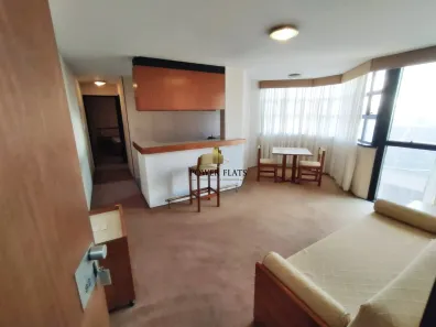 Flat com 1 Quarto para alugar, 30m² no Campo Belo, São Paulo