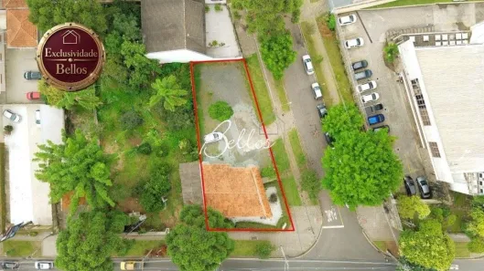Lote/Terreno à venda, 549m² no Mercês, Curitiba