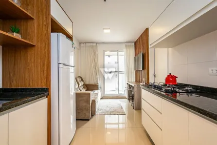 Apartamento com 1 Quarto à venda, 33m² no Guaíra, Curitiba