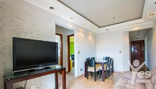 Apartamento com 2 Quartos à venda, 68m² no Vila Homero Thon, Santo André