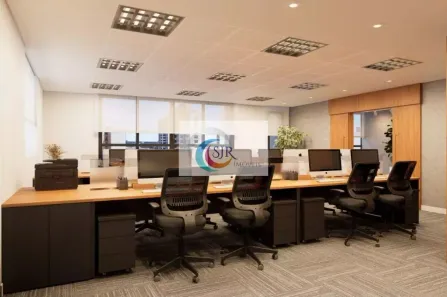 Sala Comercial para alugar, 218m² no Santo Amaro, São Paulo