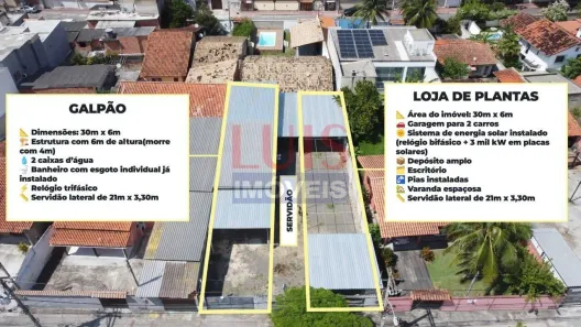 Ponto Comercial para alugar, 180m² no Piratininga, Niterói