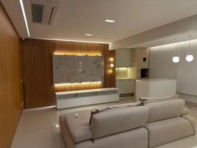 Apartamento com 3 Quartos para alugar, 123m² no Setor Bueno, Goiânia