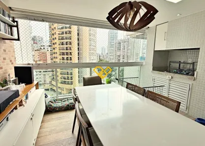 Apartamento com 3 Quartos à venda, 124m² no Ponta da Praia, Santos