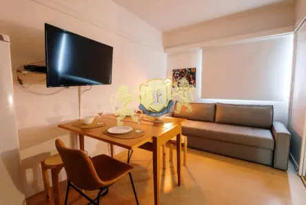 Apartamento com 1 Quarto para alugar, 28m² no Jardim Paulista, São Paulo