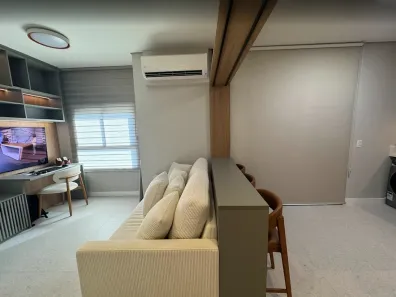 Apartamento com 1 Quarto para alugar, 47m² no Chácara Santo Antônio (Zona Sul), São Paulo